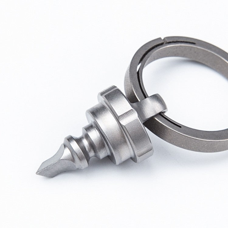 Titanium Swivel Quick Release Keychain