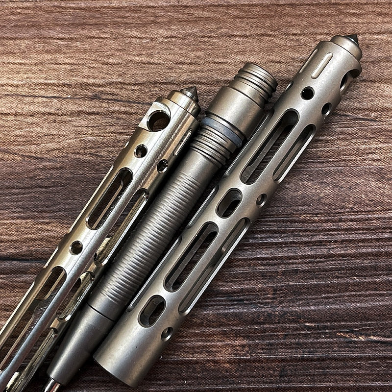Portable Titanium Mini Tactical Pen - NOVA EDC