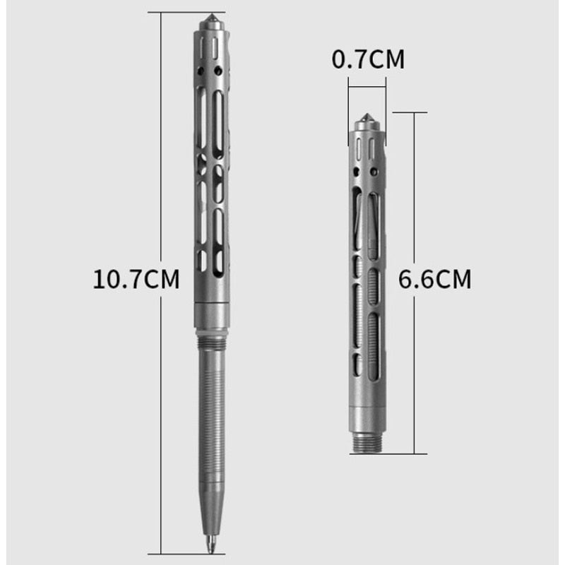 Portable Titanium Mini Tactical Pen - NOVA EDC