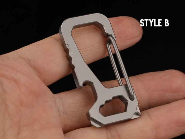 Multifunction Titanium Keychain 2