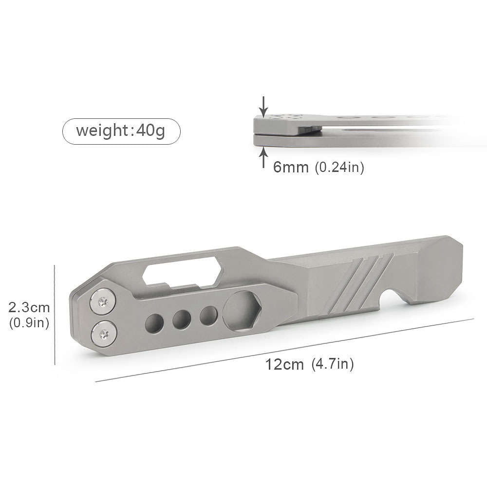 Titanium Multi-Tool PryBar