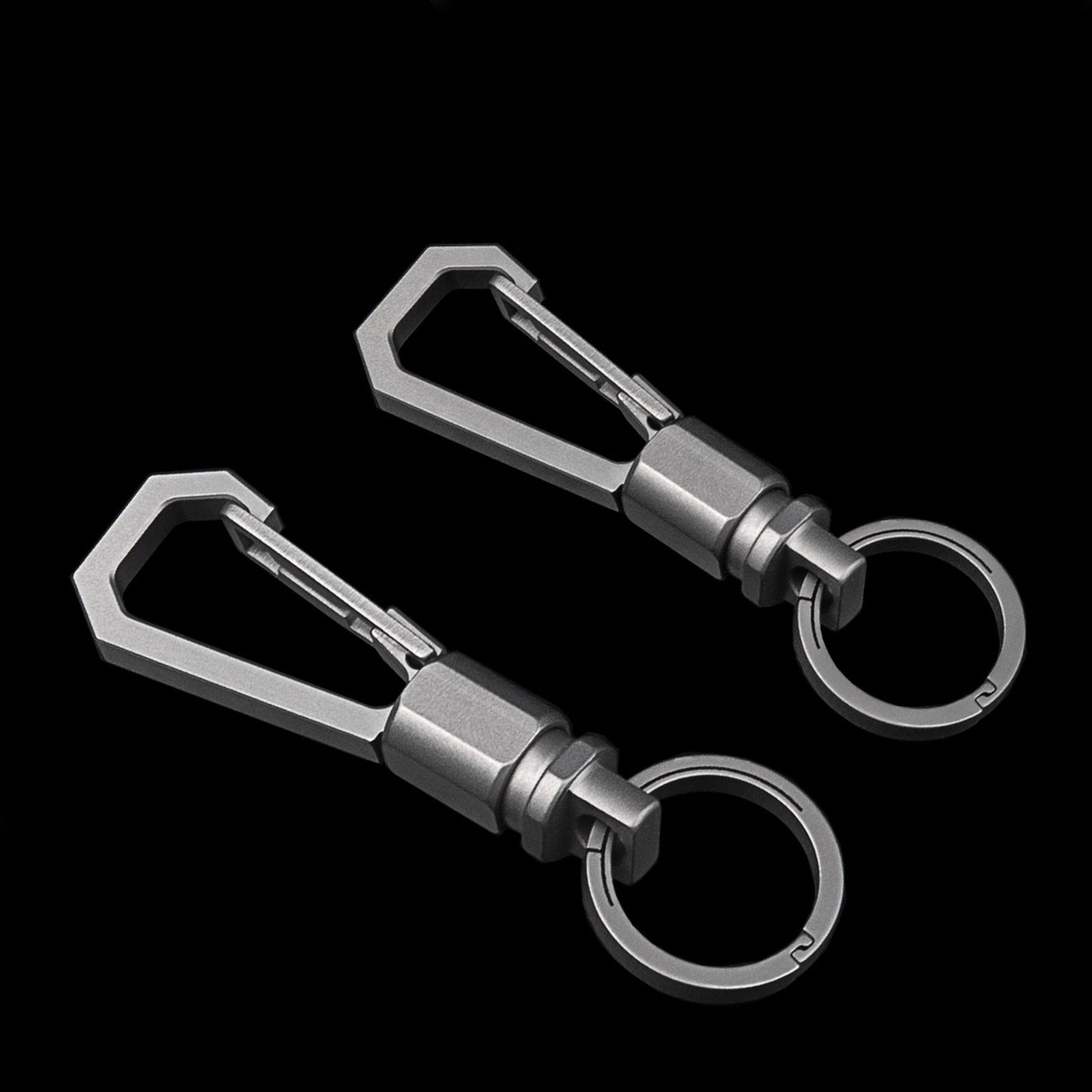 Titanium Swivel Quick Release Keychain 2