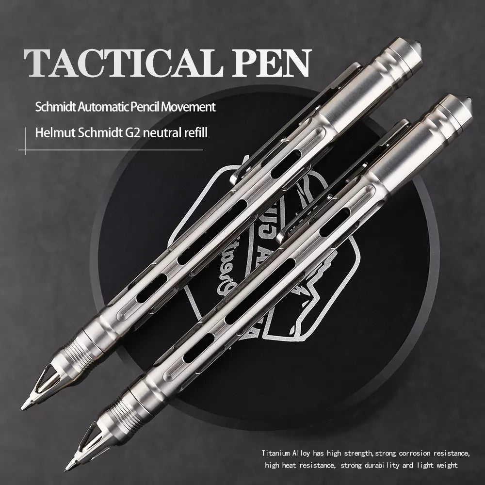 2 In 1 Integrated Titanium Tactical Pen & Pencil - NOVA EDC