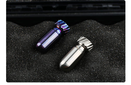 Torpedo Titanium Waterproof Capsule Case