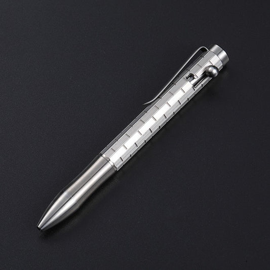 Titanium Bolt Action Signature Pen - NOVA EDC