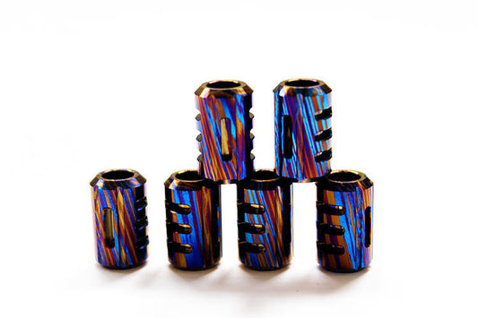 Timascus Titanium Knife Bead