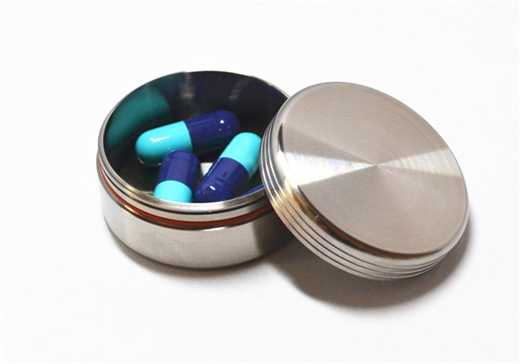 Mini Titanium Pill Case